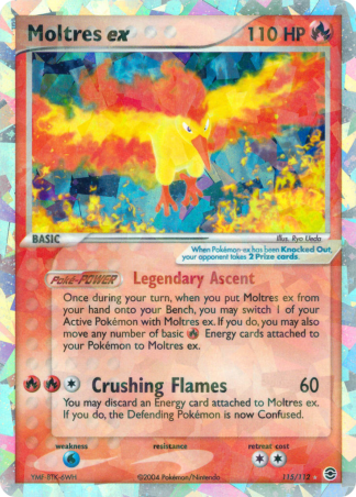 Moltres ex 115 / 112