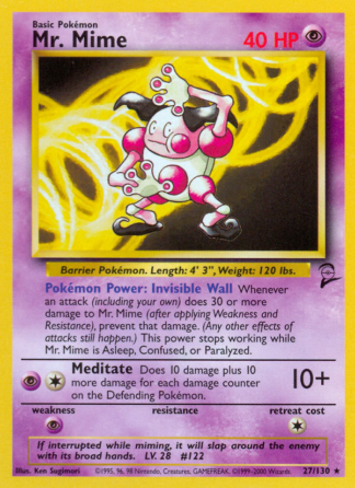 Mr. Mime 27 / 130