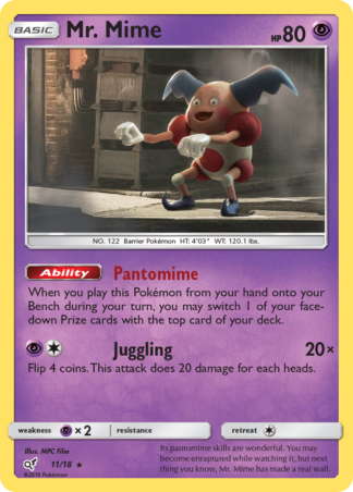 Mr. Mime 11 / 18