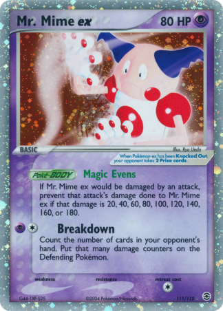 Mr. Mime ex 111 / 112