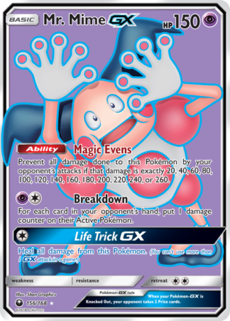 Mr. Mime-GX 156 / 168