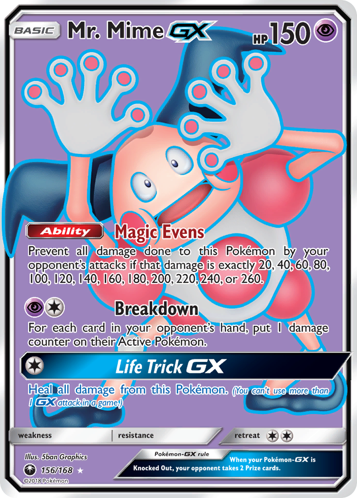 Mr. Mime-GX 156 / 168