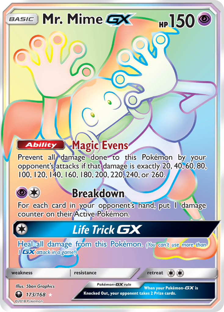 Mr. Mime-GX 173 / 168