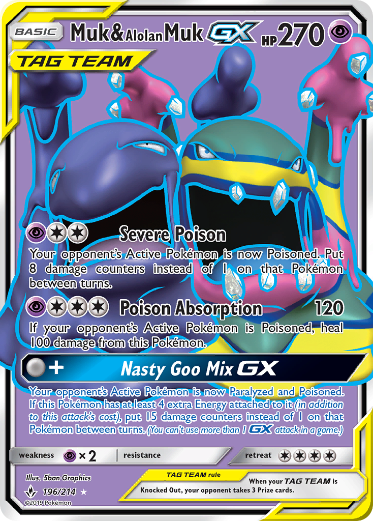 Muk & Alolan Muk-GX 196 / 214