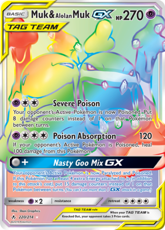 Muk & Alolan Muk-GX 220 / 214