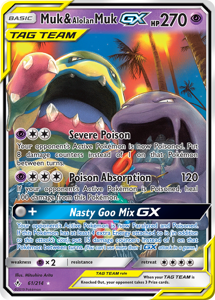 Muk & Alolan Muk-GX 61 / 214