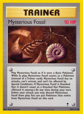 Mysterious Fossil 109 / 110