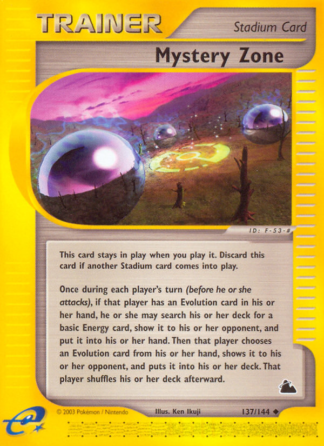 Mystery Zone 137 / 144