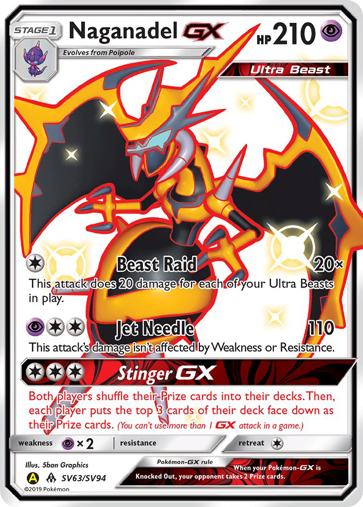 Naganadel-GX SV63 / 68