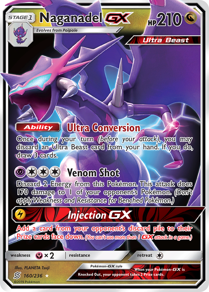 Naganadel-GX 160 / 236