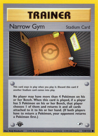Narrow Gym 124 / 132