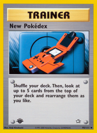 New Pokédex 95 / 111