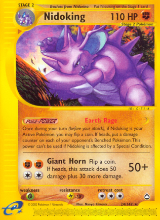 Nidoking 24 / 147