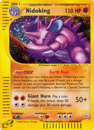 Nidoking H18 / 147