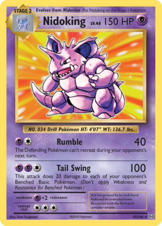Nidoking 45 / 108