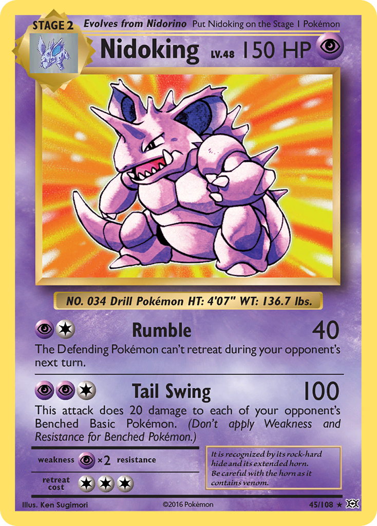 Nidoking 45 / 108