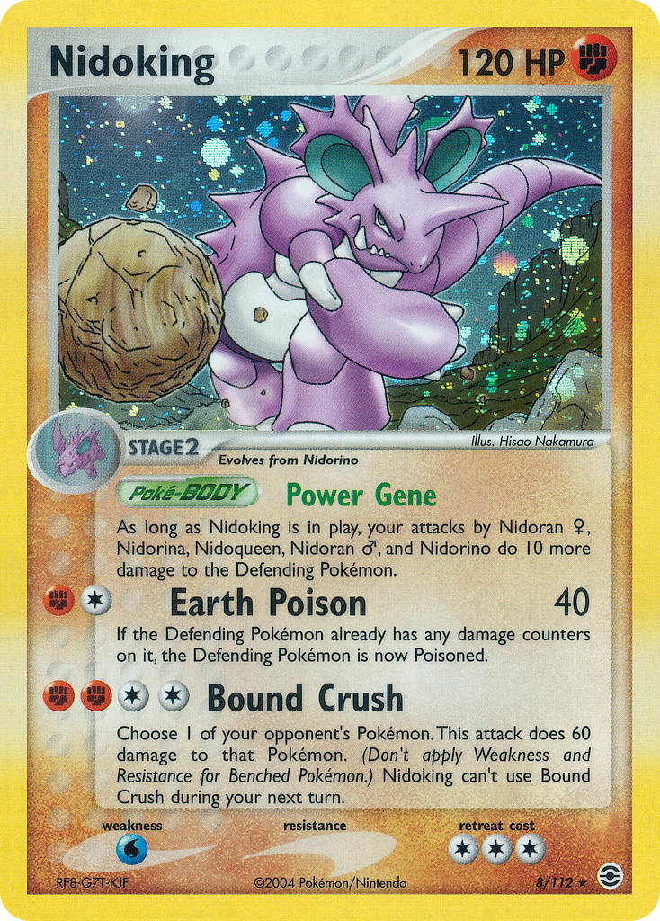 Nidoking 8 / 112
