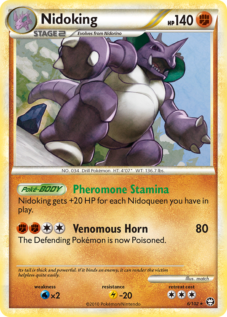 Nidoking 6 / 102