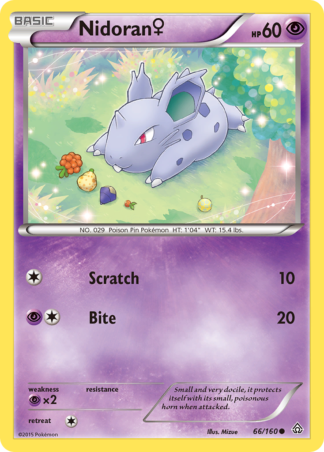 Nidoran ♀ 66 / 160