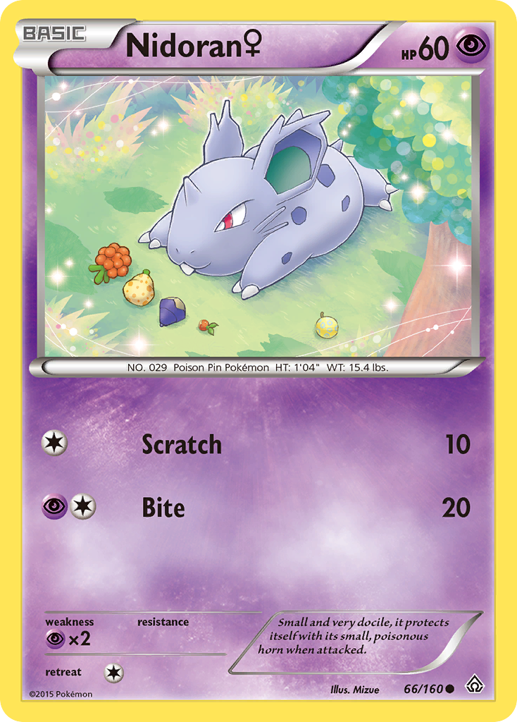 Nidoran ♀ 66 / 160