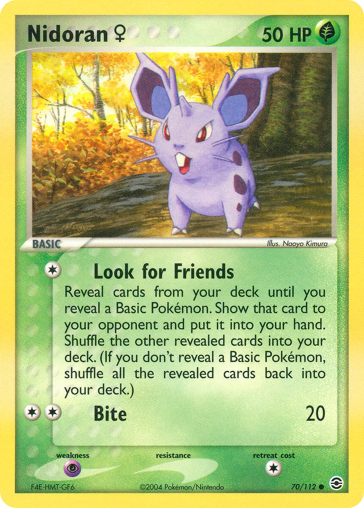Nidoran ♀ 70 / 112