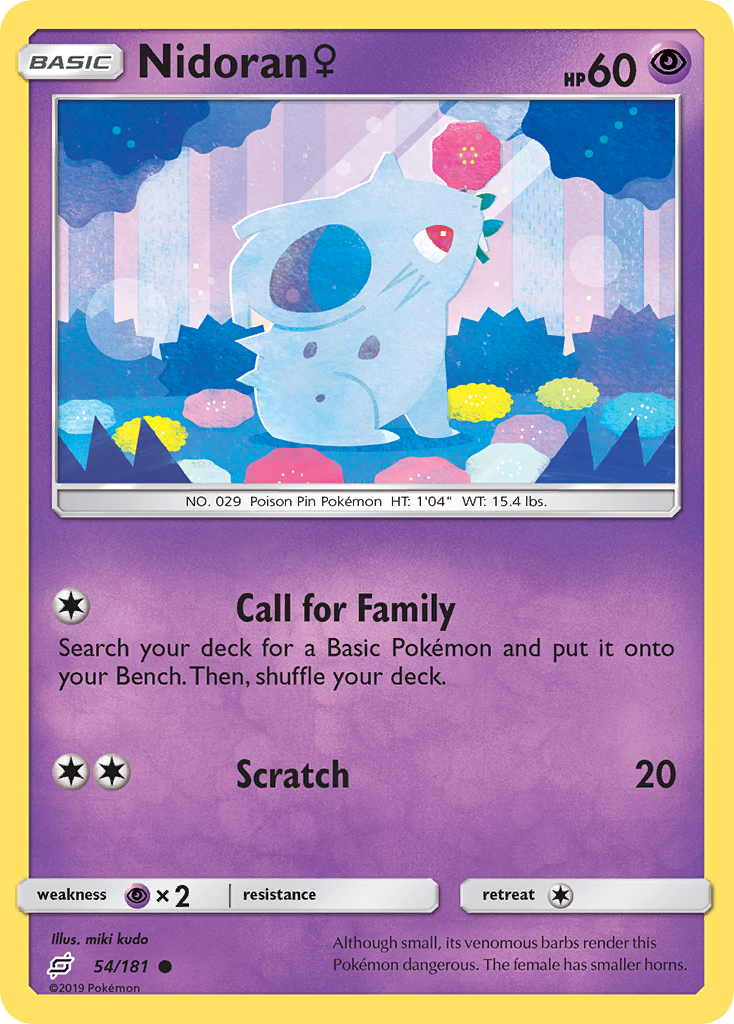 Nidoran ♀ 54 / 181