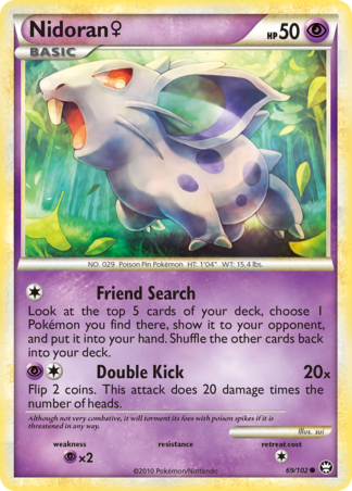 Nidoran ♀ 69 / 102