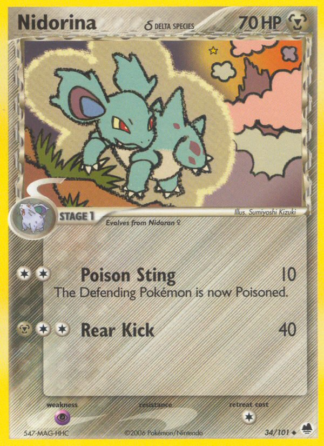 Nidorina δ 34 / 101