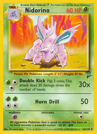 Nidorino 54 / 130