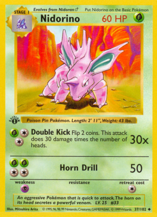 Nidorino 37 / 102