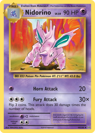 Nidorino 44 / 108