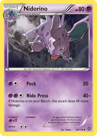 Nidorino 44 / 114
