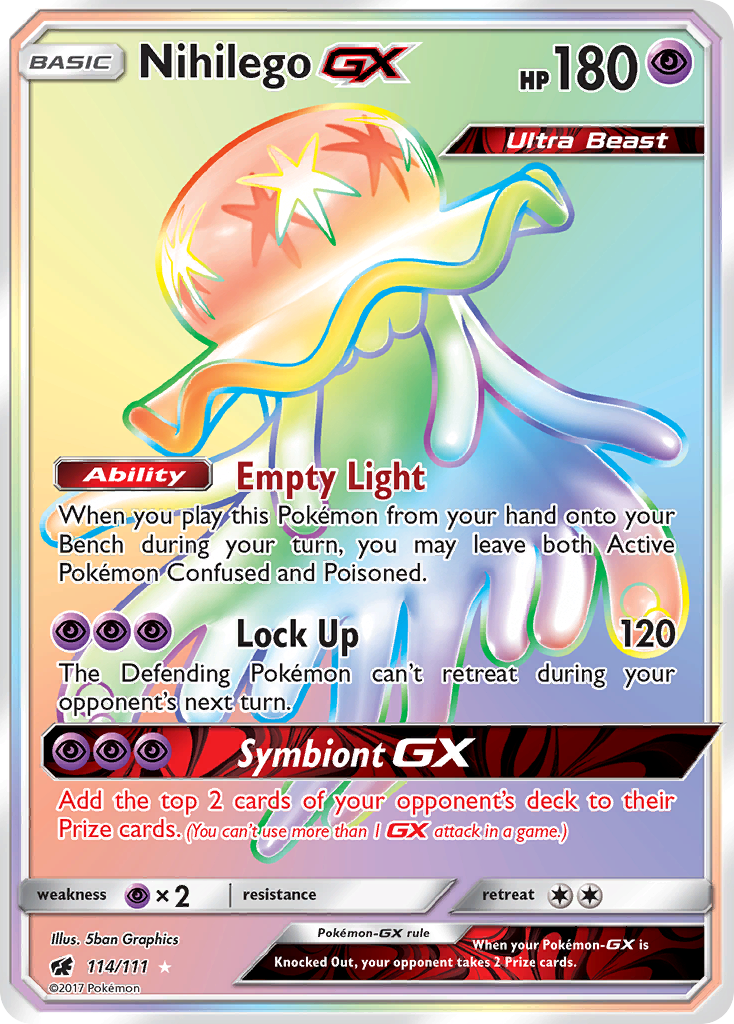 Nihilego-GX 114 / 111