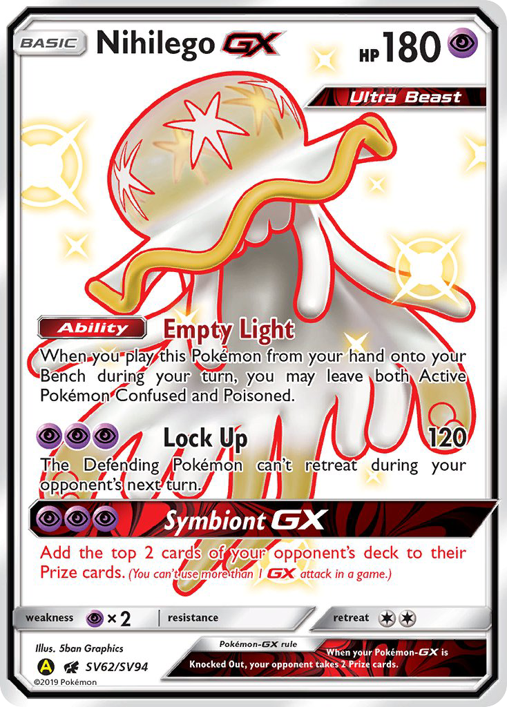 Nihilego-GX SV62 / 68