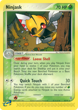 Ninjask 18 / 97