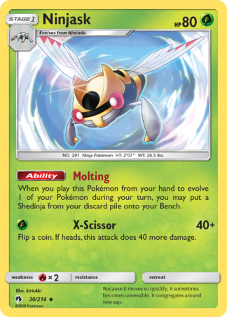 Ninjask 30 / 214
