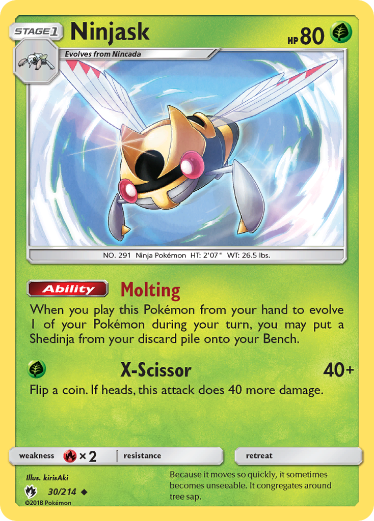 Ninjask 30 / 214