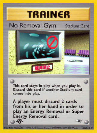 No Removal Gym 103 / 132