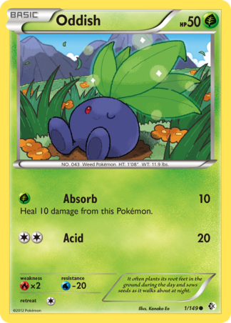 Oddish 1 / 149