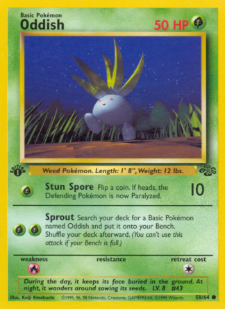 Oddish 58 / 64