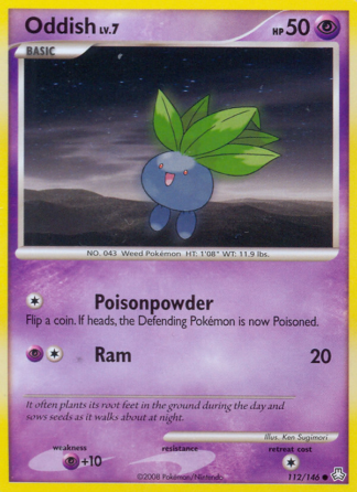 Oddish 112 / 146