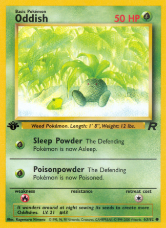 Oddish 63 / 82