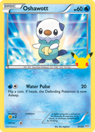 Oshawott 21 / 25