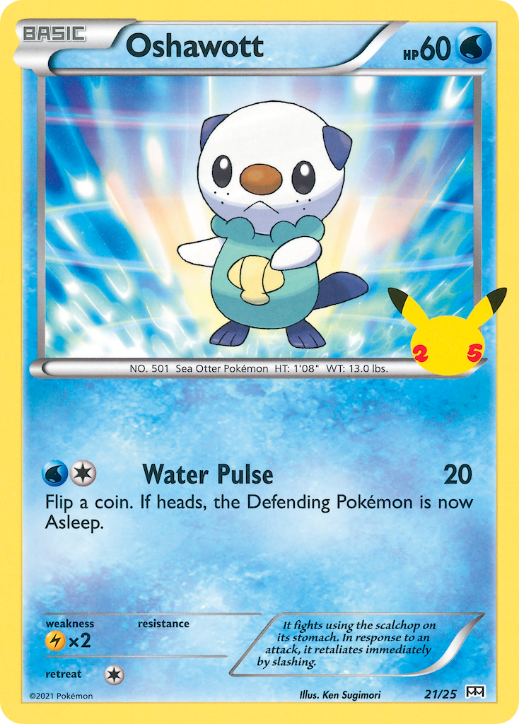 Oshawott 21 / 25