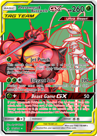 Pheromosa & Buzzwole-GX 191 / 214