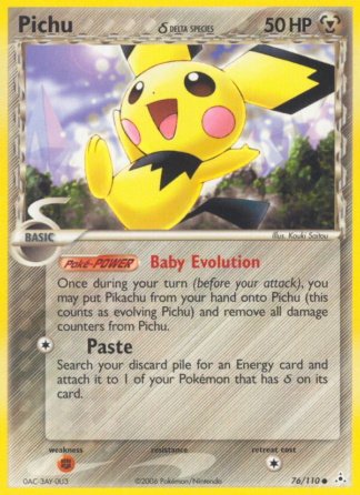 Pichu δ 76 / 110