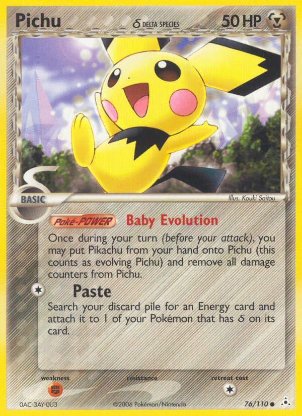 Pichu δ 76 / 110