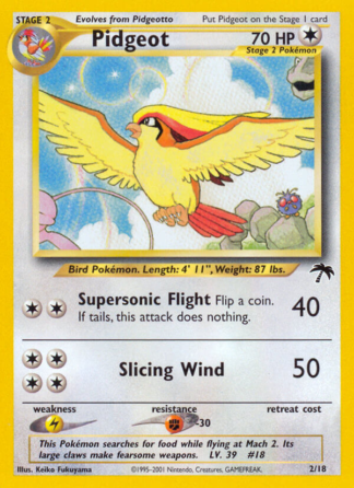 Pidgeot 2 / 18