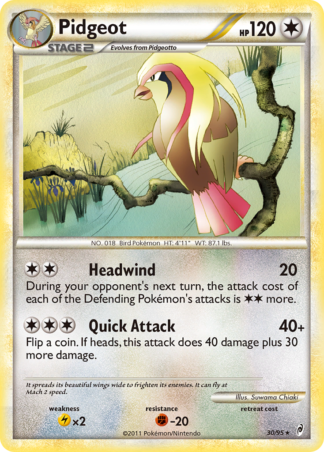 Pidgeot 30 / 95