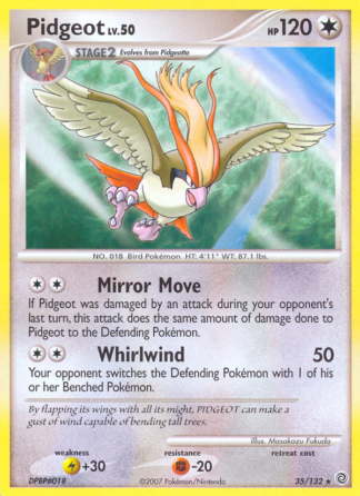 Pidgeot 35 / 132